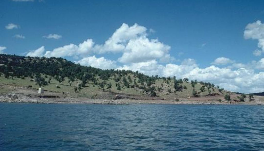 New Mexico camping Bluewater Lake