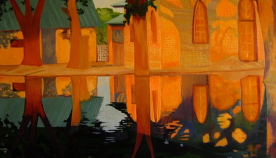 Irrigating the Pecans