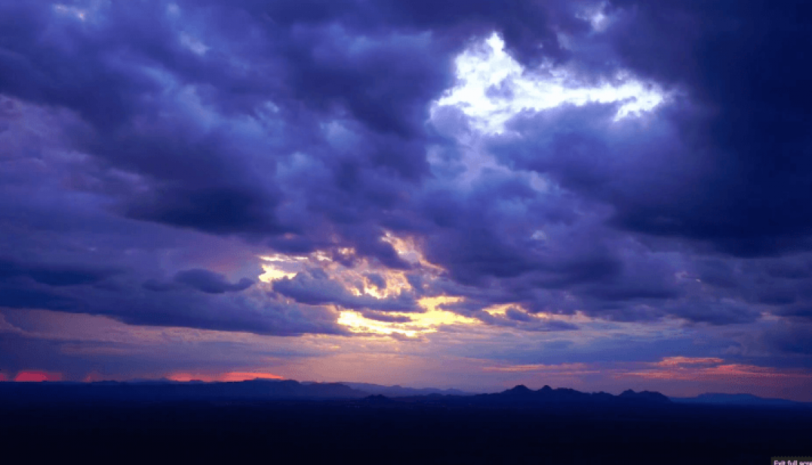 July Sky! New Mexico Sunset